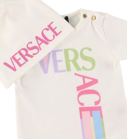 Versace Gaveske - Hue/Body k/ - Hvid/Pink m. Logo