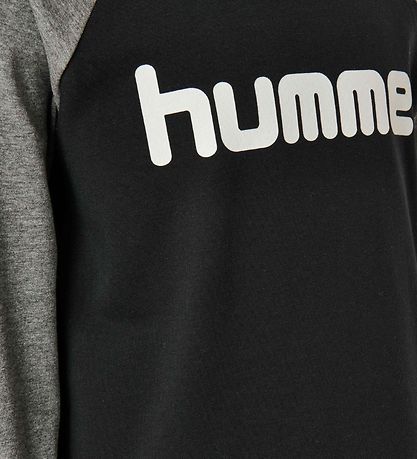 Hummel Bluse - hmlBoys - Sort/Grmeleret