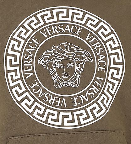 Versace Httetrje - Greca/Medusa - Khaki/Hvid