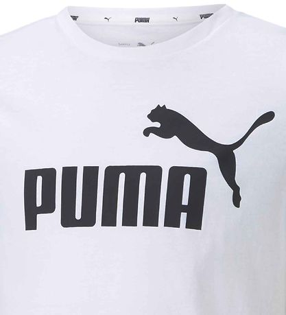 Puma T-Shirt - Hvid m. Logo