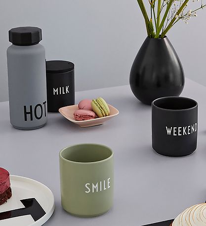 Design Letters Kop - Favourite Cups - Porceln - Grn Smile