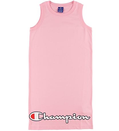 Champion Fashion Kjole - Pink m. Logo