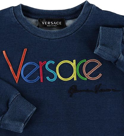 Versace Sweatshirt - Bl m. Logo