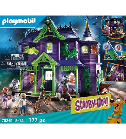 Playmobil Scooby-Doo - Eventyr I Spgelseshuset - 70361 - 177 De