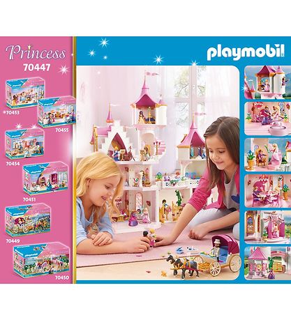 Playmobil Princess - Stort Prinsesseslot - 70447 - 644 Dele