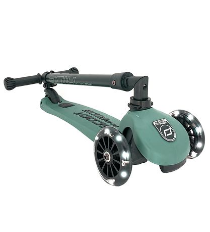 Scoot and Ride Highway Kick 3 - LED - Forest