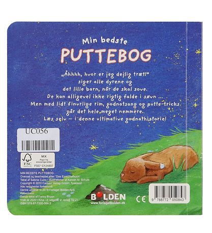 Forlaget Bolden Bog - Min Bedste Puttebog - Dansk