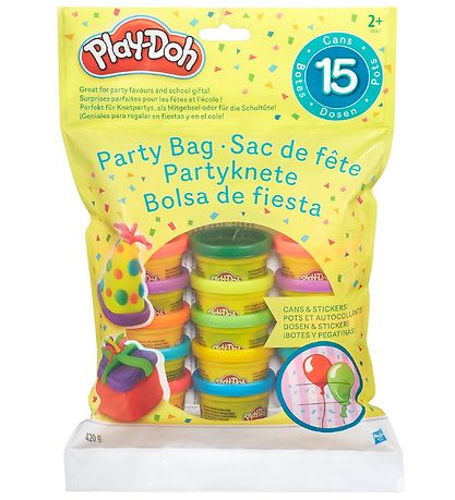 Play-Doh Modellervoks - Party Bag - 420 g - 15 stk