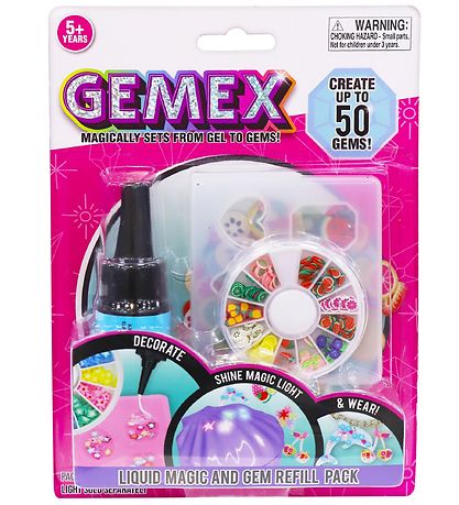 Gemex Refill - Assorteret - Gel/Form/Dekoration