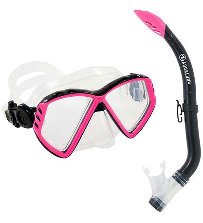 Aqua Lung Snorkelst - Cub Combo - Transparent/Pink