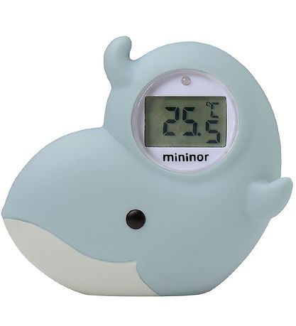 Mininor Badetermometer - Hval - Bl