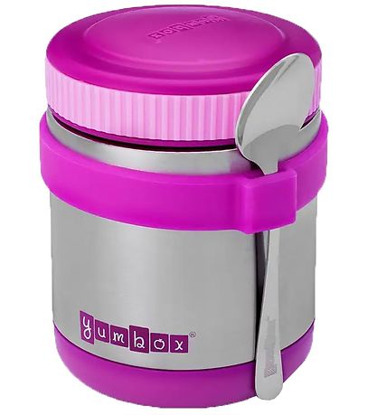 Yumbox Termoskl m. Ske/Bnd - 420 ml - Bijoux Purple