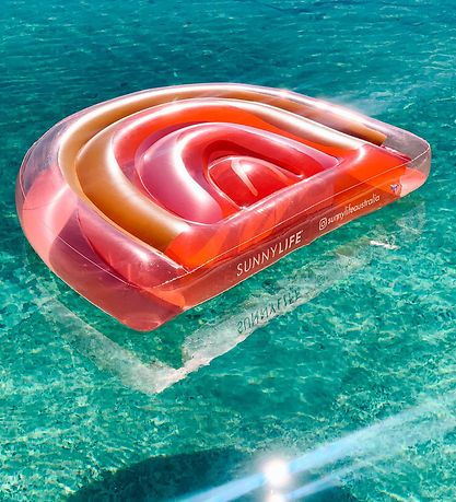 SunnyLife Flyder - 160x105 cm - Float Away Lie On - Regnbue - Pe