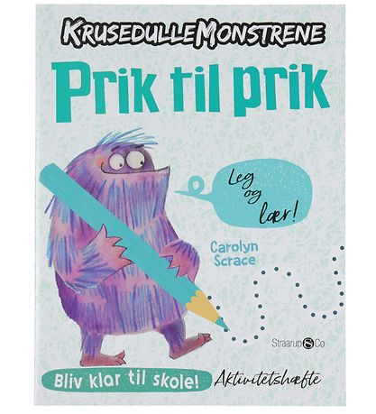 Straarup & Co Bog - Krusedulle Monstrene - Prik til Prik - Dansk