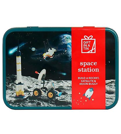 Gift In A Tin Byggest - Build - Space Station