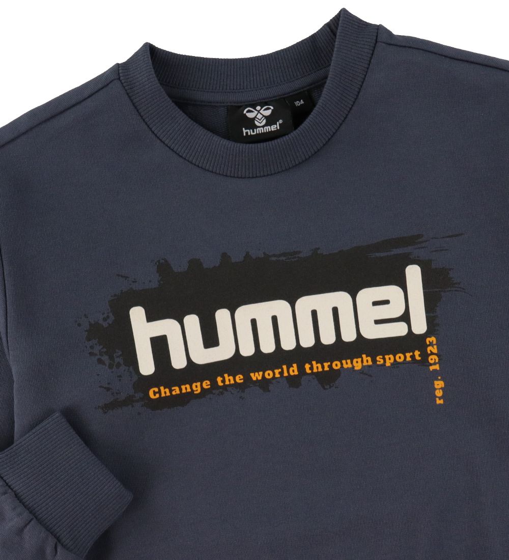 Hummel Sweatshirt - HmlErik - Navy