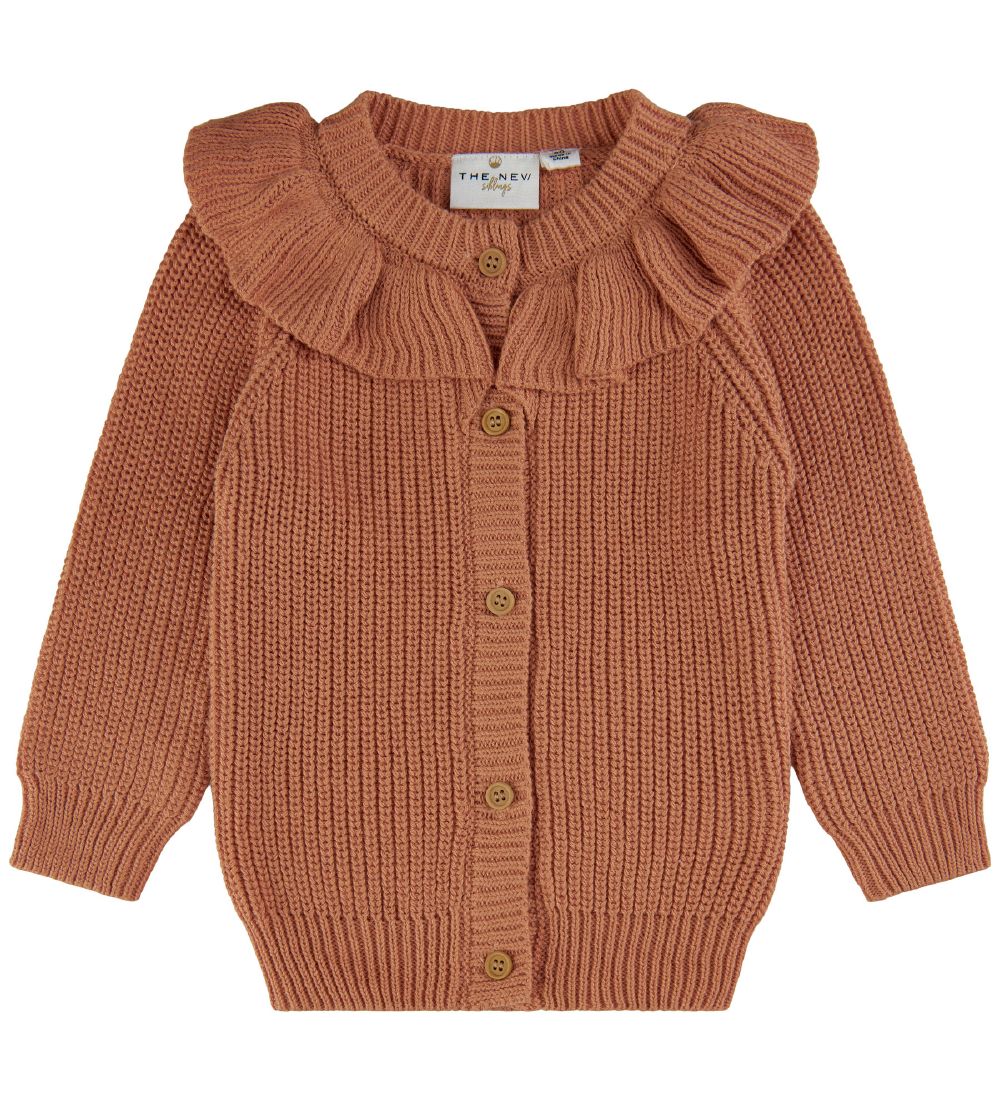 The New Siblings Cardigan - Strik - TnsOlly - Toasted Nut