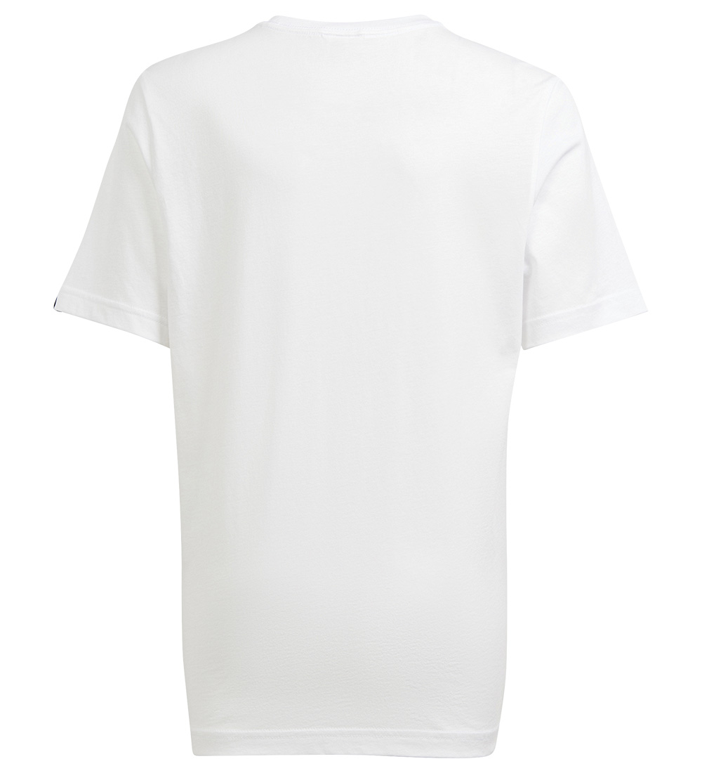 adidas Performance T-shirt - G BOS NATURE - Hvid/Rosa/Lilla