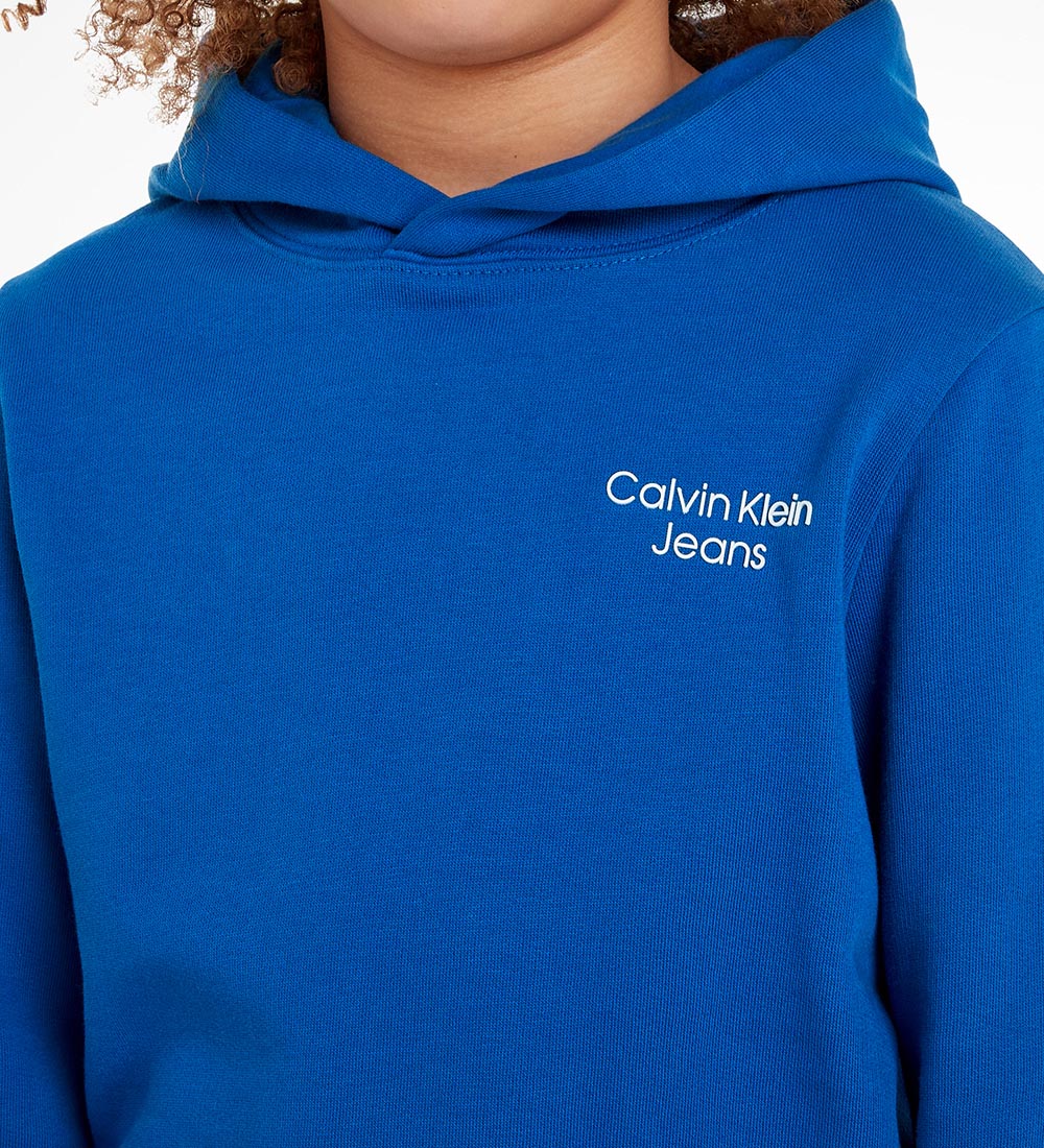 Calvin Klein Httetrje - CKJ Stack Logo - Kettle Blue