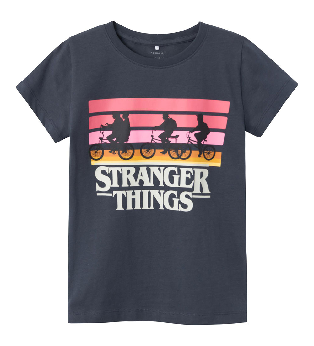 Name It T-shirt - NkfAsina - Stranger Things - India Ink