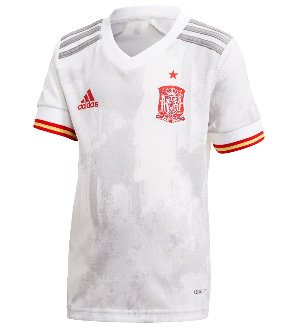 adidas Performance Fodboldst - Spanien - Hvid Marble/Gr