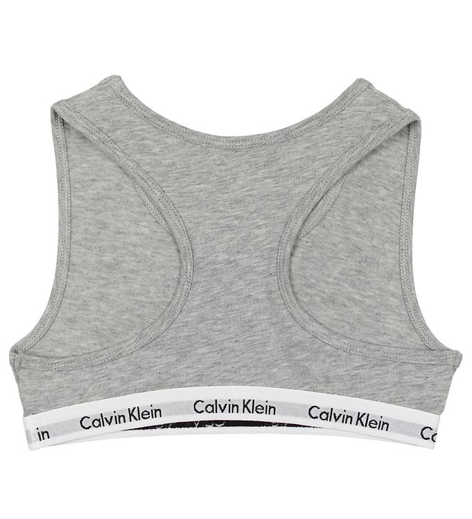 Calvin Klein Toppe - 2-pak Gråmeleret/Rosa - kredit