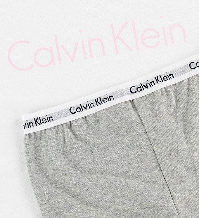 Bering strædet Afskrække til stede Calvin Klein Nattøj - Hvid/Gråmeleret m. Logo » Fri fragt i DK