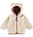 Molo Fleecejakke - Teddy - Ummi - White Noise