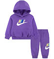 Nike Sweatsæt - Black Raspberry