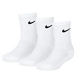Nike Strømper - Cushioned - 3-Pak - Hvid
