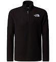 The North Face Fleecetrøje - Glacier - 1/4 Zip - Sort