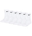 Nike Strømper - Cushioned - Dri-Fit - 6-Pak - Hvid