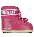 Moon Boot Vinterstøvler - Icon Low Nylon - Bougainvillea
