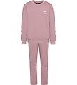 Hummel Sweatsæt - HmlVenti - Woodrose