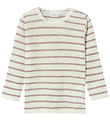 Name It Bluse - Uld - NmfWang - Snow White/Purple dove