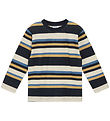 Hust and Claire Bluse - Anton - Navy m. Striber