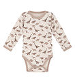 Hust and Claire Body l/æ - Uld/Bambus - Baloo - Mocha m. Dinosau