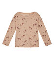 Hust and Claire Bluse - Uld/Tencel - Acel - Rose Cloud m. Enhjør