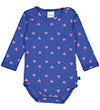 Freds World Body l/æ - Rib - Heart - Star Blue/Pink Haze