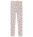 Name It Leggings - Uld - NkfWang - Lilac Ash m. Hulmønster