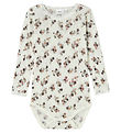 Name It Body l/æ  - Uld - Noos - NmfWang - Snow White m. Hulmøns