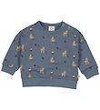 Müsli Sweatshirt - Deer - Stormy Blue/Shade/Bark