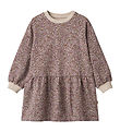 Wheat Sweatkjole - Zenia - Lilac Flowers