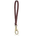 Rosemunde Nøglering - Dark Brown/Guld