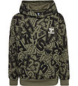 Hummel Hættetrøje - HmlMolt - Dusty Olive