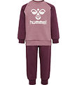 Hummel Sweatsæt - HmlHumming Crewsuit - Huckleberry