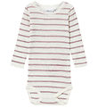 Name It Body l/æ - Uld - NbfWang - Snow White/Purple Dove