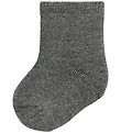 Name It Strømper - Uld/Bomuld - NbmWaksi - Dark Grey Melange