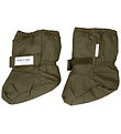 Mini A Ture Overtrækssko - Winn Fleece - Olive Night