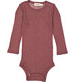 MarMar Body l/æ - Uld - Benedikte - Berry Blend m. Hulmønster
